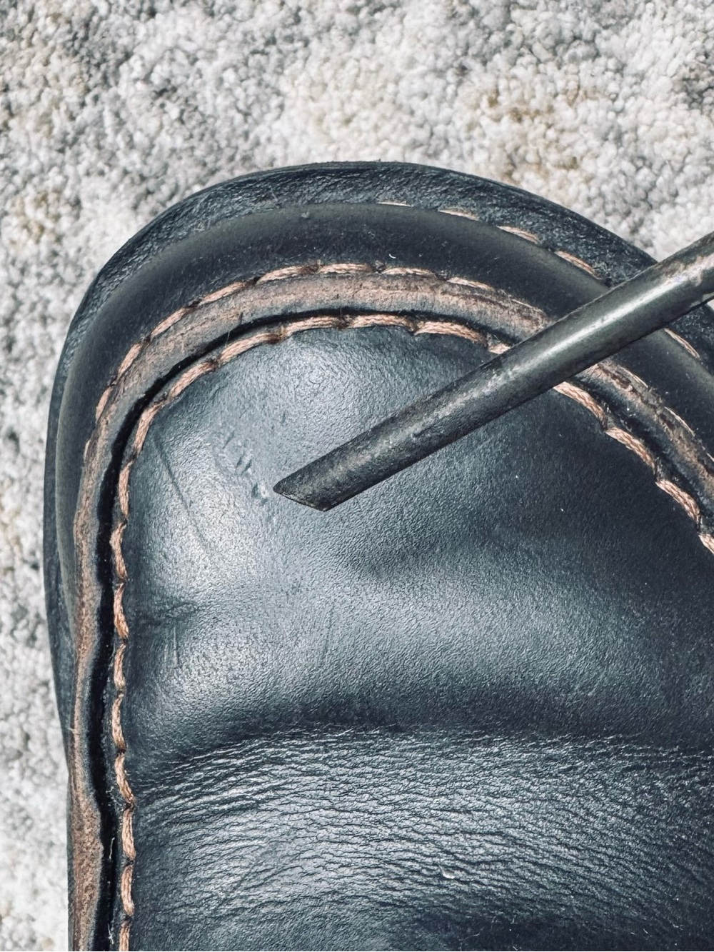 Birkenstock Birmingham Moc Black Leather Lace-Up Boots - Picture 8 of 13